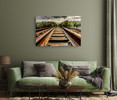 39110 Train Tracks, Acrylic Glass Art