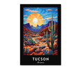 73577B Tucson Arizona, Acrylic Glass Art