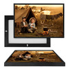 MINI58310 Kid Campfire, Framed UV Poster Board