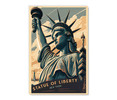 73597 Statue of Liberty, Acrylic Glass Art