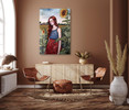 73595O Sunflower Girl, Acrylic Glass Art