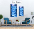 39186-02 Ice Bridges, Acrylic Glass Art