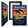 MINI36140 Florida Sunshine State, Framed UV Poster Board