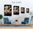 73615 White Magnolias, Acrylic Glass Art