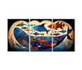 73621-33 Surreal Fish, Acrylic Glass Art