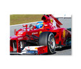 45058 Red Ferrari, Acrylic Glass Art