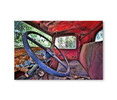 45032 Rusty Truck, Acrylic Glass Art