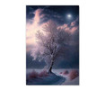 73606J Pink Snow Tree, Acrylic Glass Art