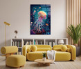 73679 Jellyfish, Acrylic Glass Art