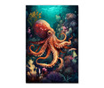 73680 Octopus, Acrylic Glass Art