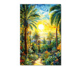 73693 Yellow Sun, Acrylic Glass Art