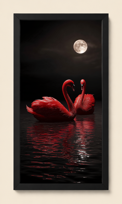 Midnight Flamingos