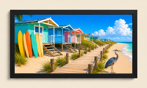 Pastel Surf Village