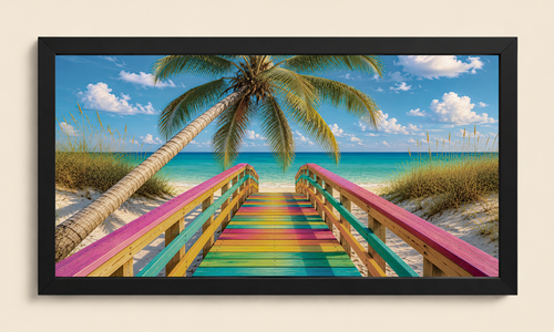 Rainbow Boardwalk Paradise
