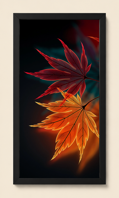 Autumn Ember Leaves II