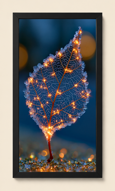 Crystal Ember Leaf II