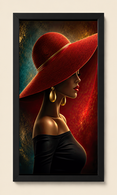 Crimson Elegance I