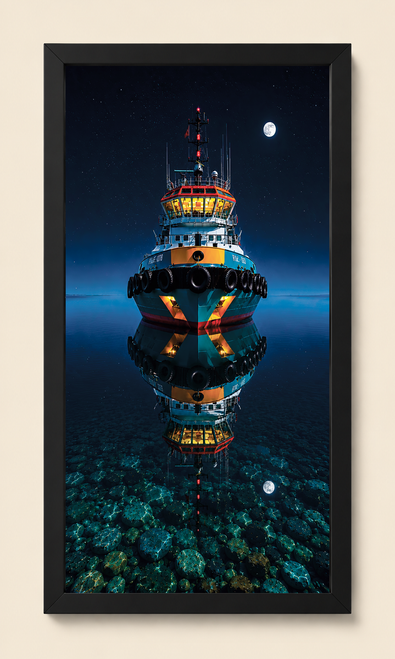 Harbor Reflection II