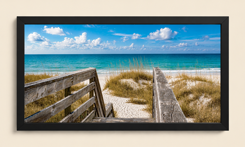 Coastal Boardwalk Escape