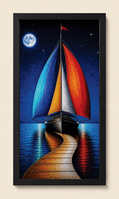 Moonlit Sail To Serenity III