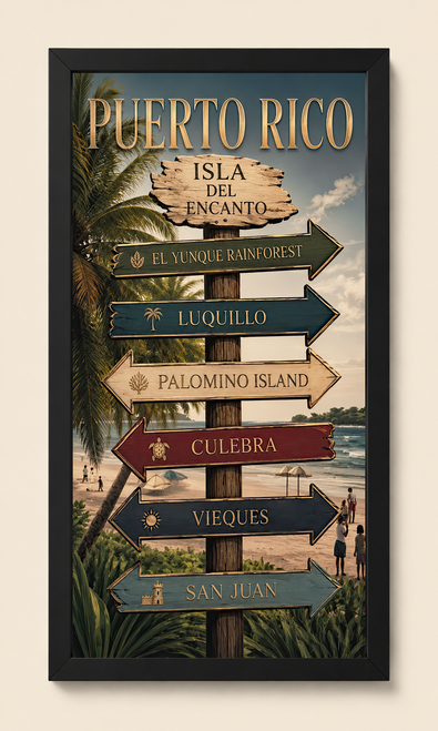 Puerto Rico Destination Sign