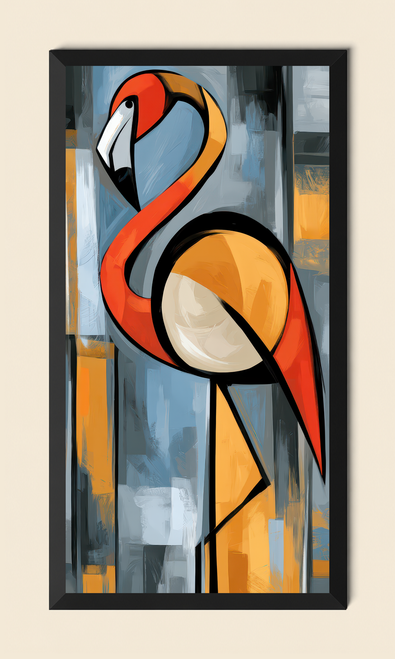 Modern Flamingo I