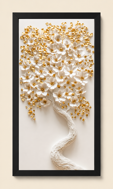Golden Blossom Serenity