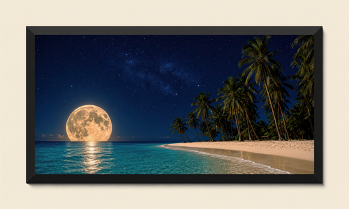 Moonlit paradise