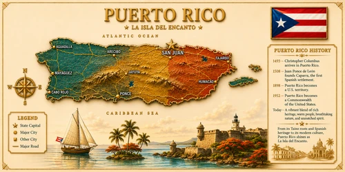 Puerto Rico: La Isla Del Encanto