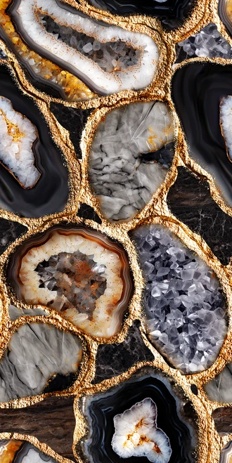 GILDED GEODES