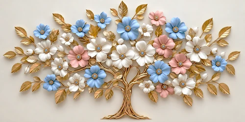 The Golden Blossom Tree