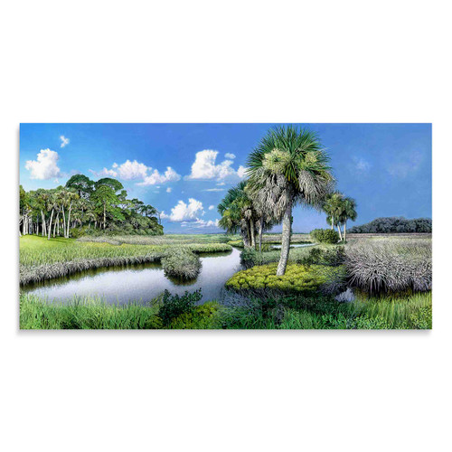 77502 02 Wetlands, Acrylic Glass Art