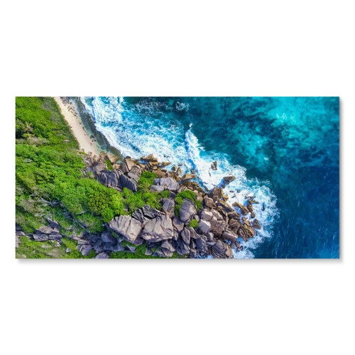 10260 02 Rocky Cliffside, Acrylic Glass Art