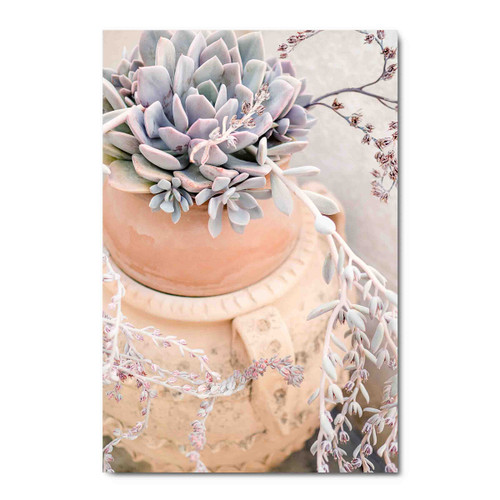 15003 Succulent, Acrylic Glass Art