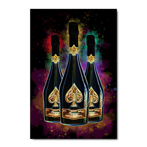 30250 Champagne, Acrylic Glass Art
