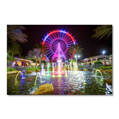 20014 Orlando Eye, Acrylic Glass Art