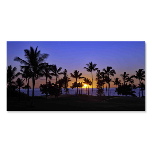 39351 02 Beach Sunset, Acrylic Glass Art