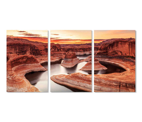 39001-33 Grand Canyon Lake, Acrylic Glass Art