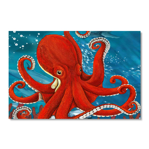50210 Octopus, Acrylic Glass Art