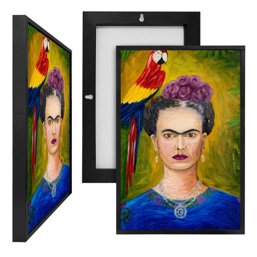 MINI41079 Frida Kahlo, Framed UV Poster Board