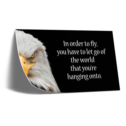 UV36047 Let Go To Fly, UV Poster Board