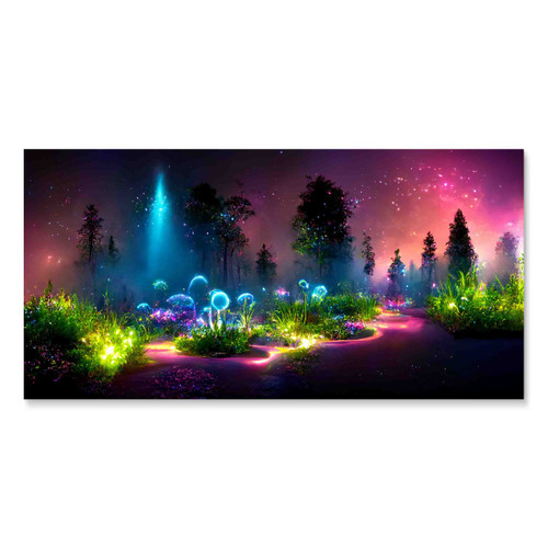 39343 02 Mystical Forest, Acrylic Glass Art