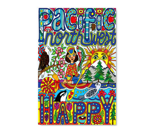 17017 Pacific Northwest, Acrylic Glass Art