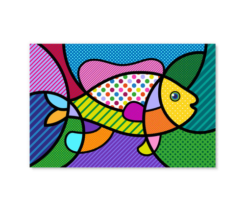 17134 Fish, Acrylic Glass Art