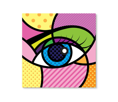 17066-04 Eye, Acrylic Glass Art