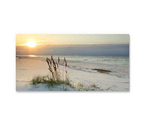 10778-02 Sunset Sea Oats, Acrylic Glass Art