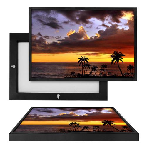 MINI10990 Hot Sunset, Framed UV Poster Board