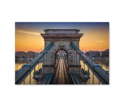 20022 Széchenyi Chain Bridge, Acrylic Glass Art