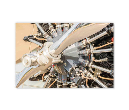 44070 Aircraft Engine, Acrylic Glass Art