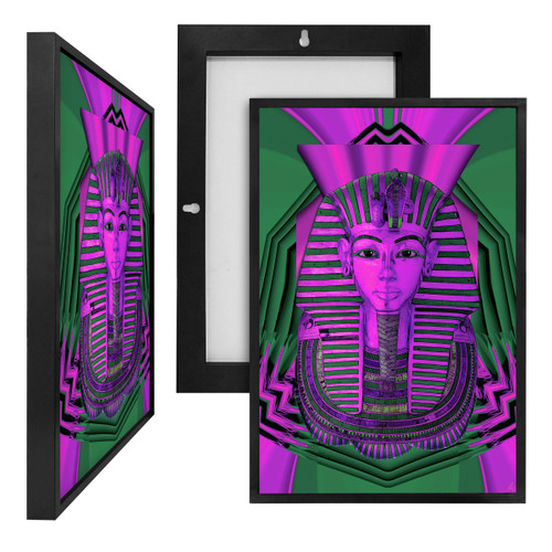 MINI14501PUR The Mask of the Tut, Framed UV Poster Board